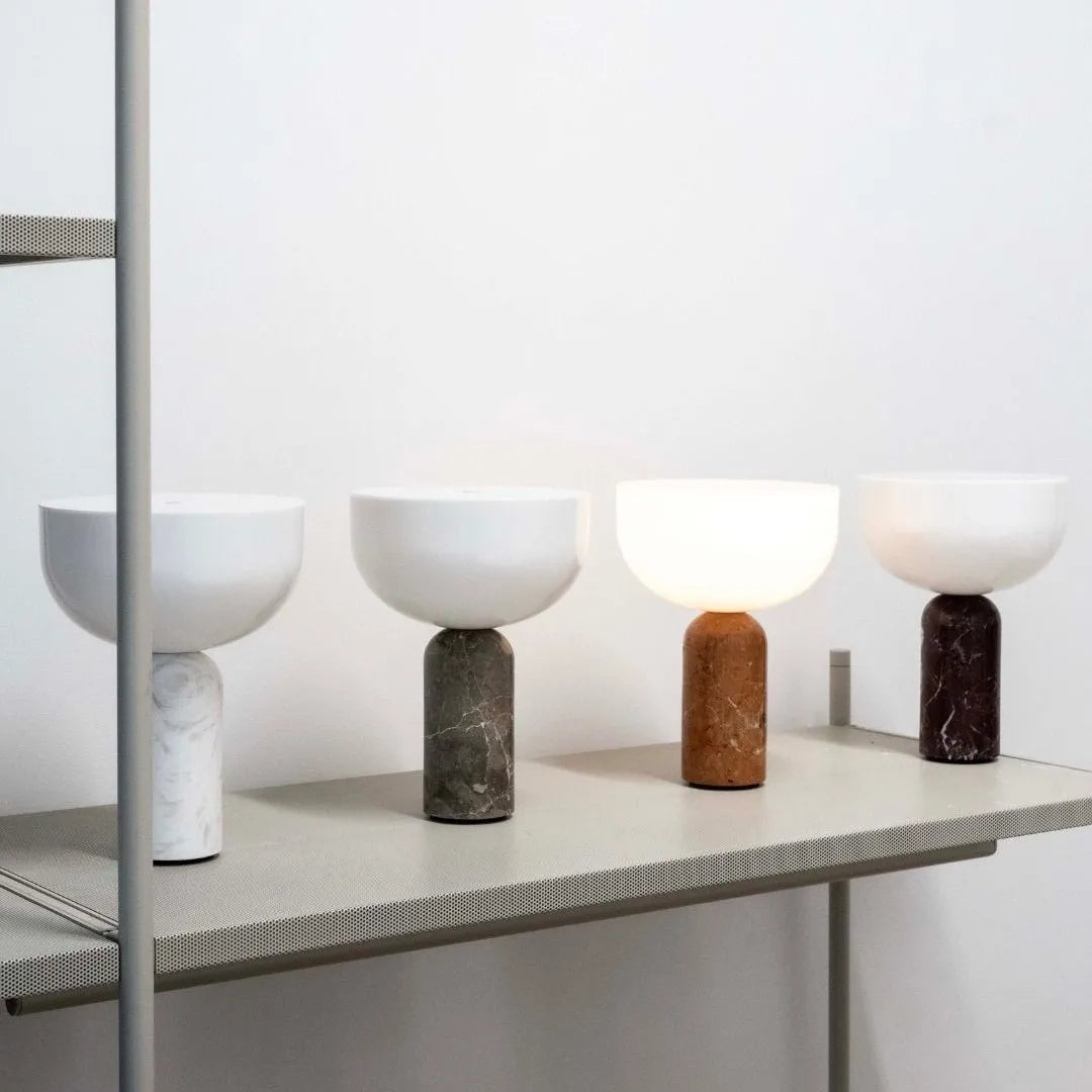 Lampe de chevet Marbre gris Scandinave