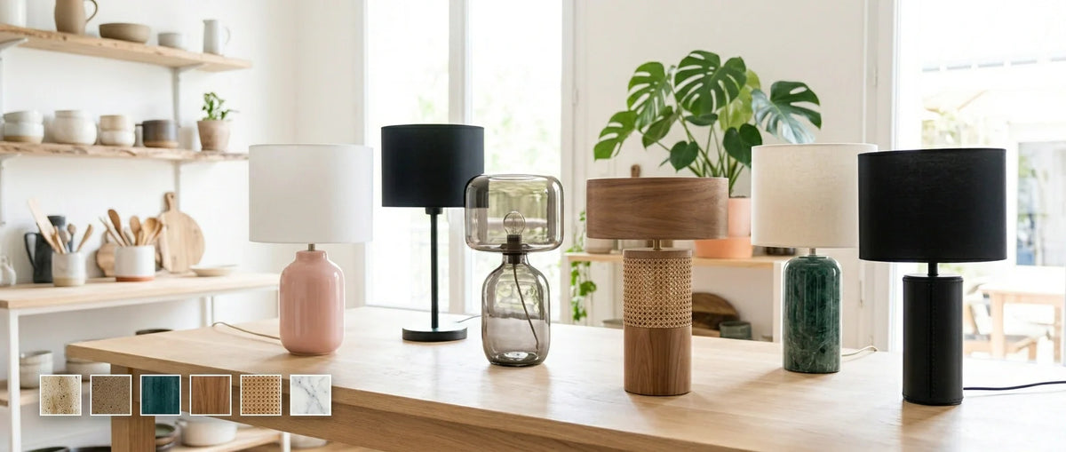 Quel Matériau Choisir pour sa Lampe de Chevet ? Image