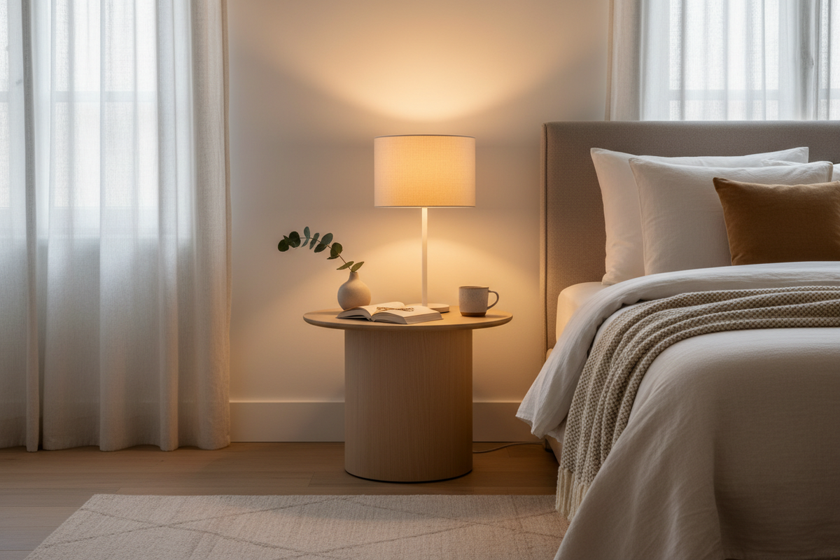Pourquoi Choisir une Lampe de Chevet plutôt qu'une Applique Murale ou une Veilleuse ? Image