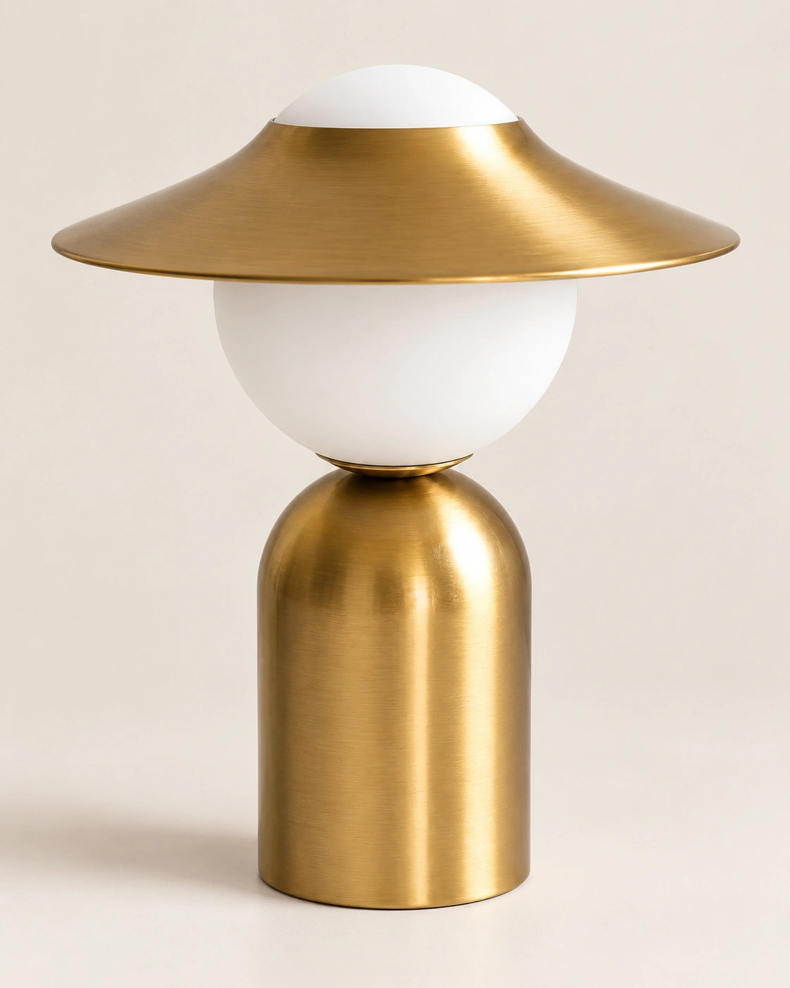 Lampe de chevet Métal Design Nordique Doré