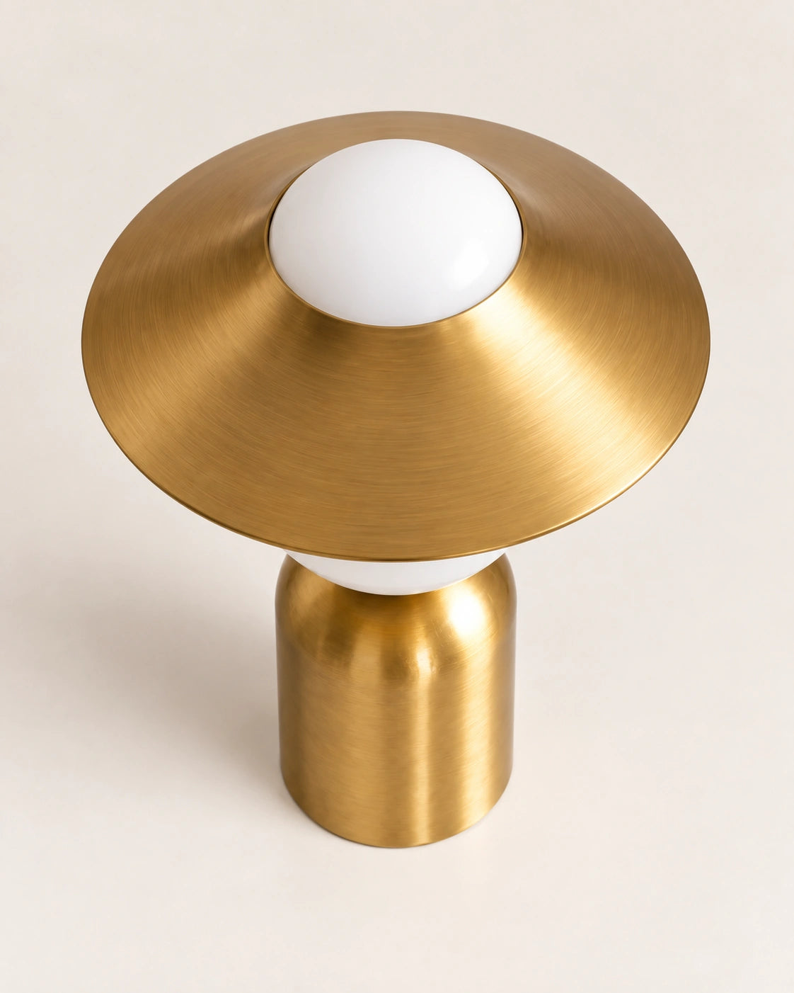 Lampe de chevet Métal Design Nordique Doré