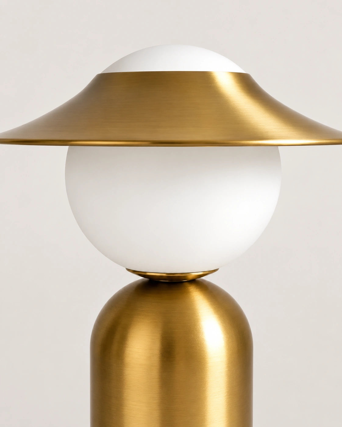 Lampe de chevet Métal Design Nordique Doré