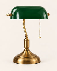 Lampe de Chevet vintage Verte