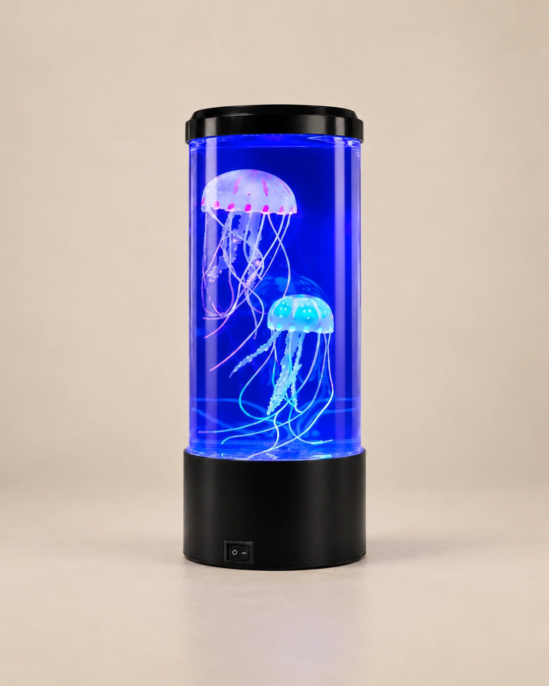Lampe de chevet enfant méduse noir