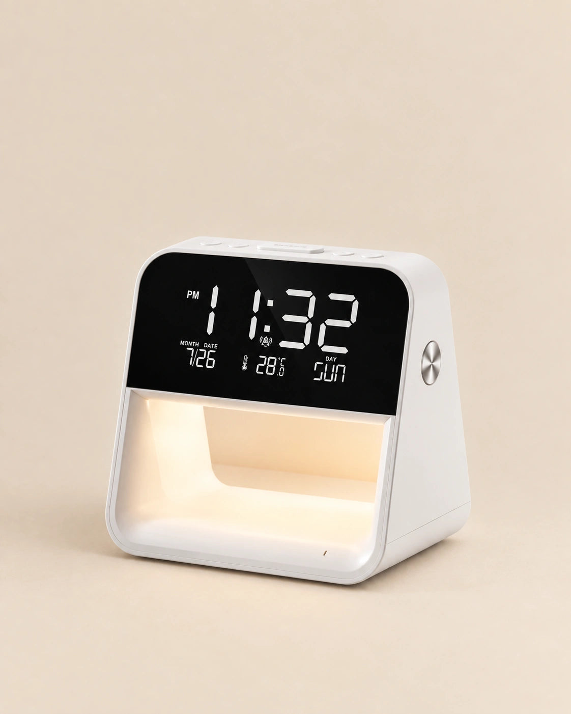 Lampe de chevet réveil connecté