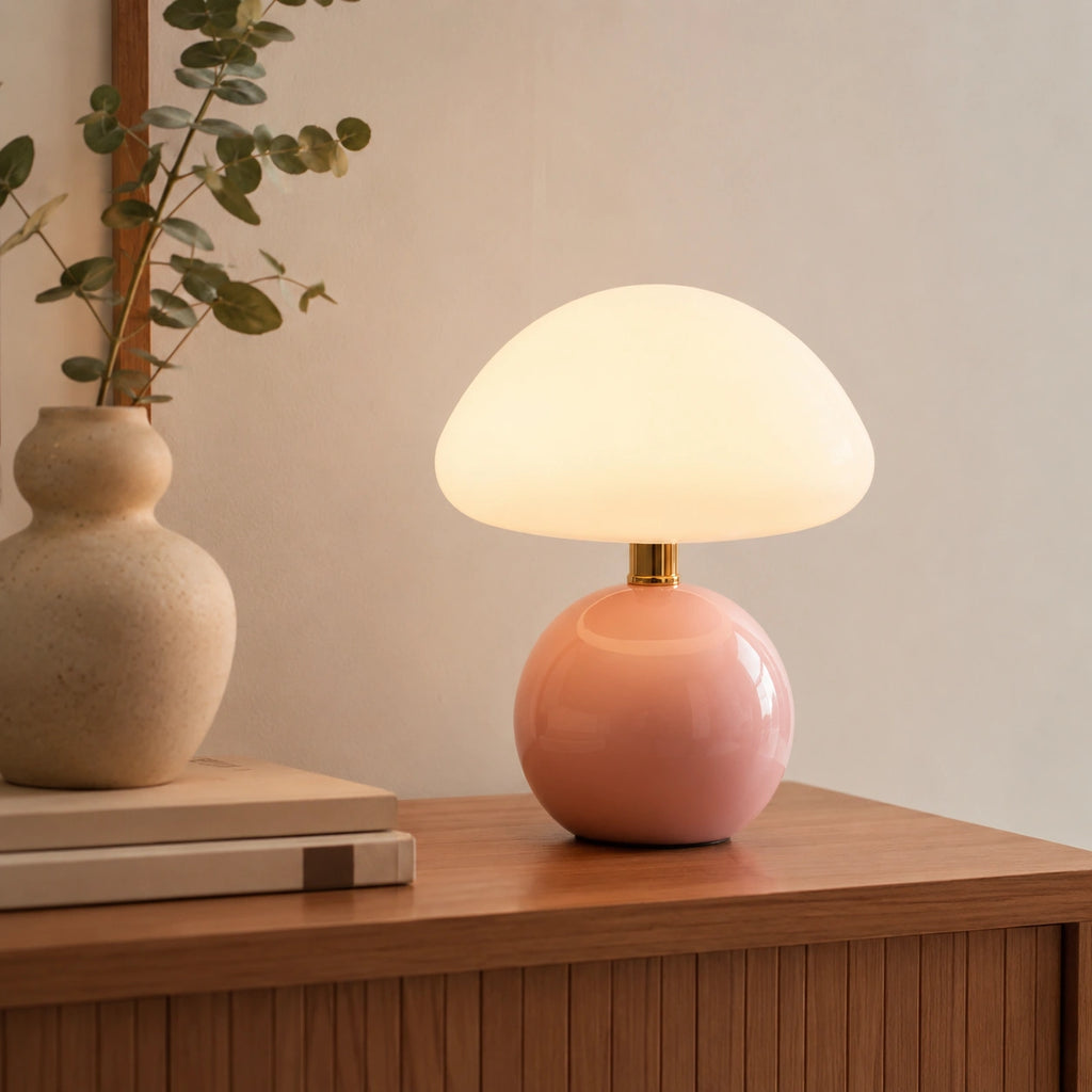Lampe de chevet Rose avec batterie