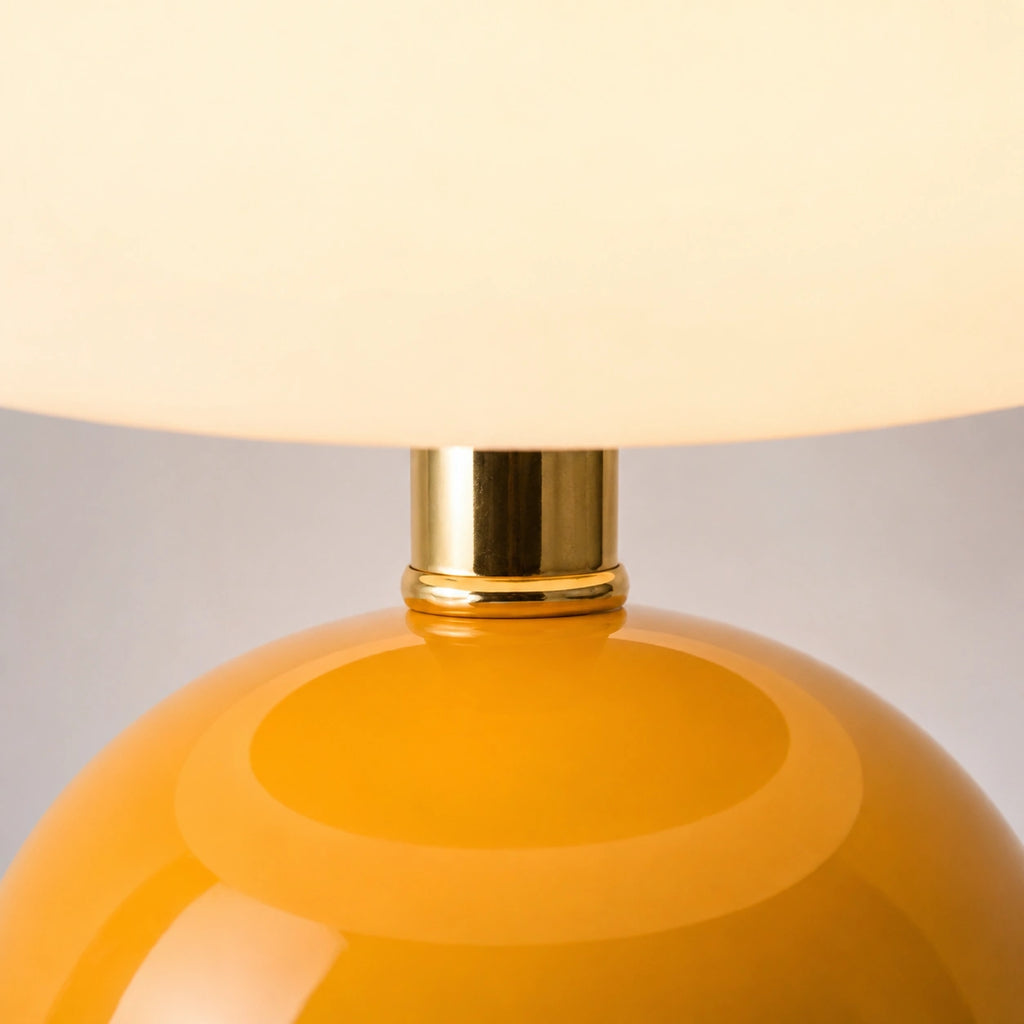 Lampe de chevet Orange avec batterie