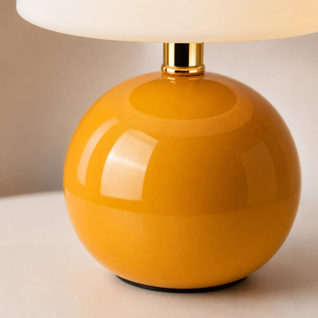 Lampe de chevet Orange avec batterie