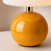 Lampe de chevet Orange avec batterie