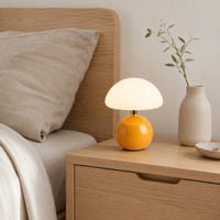 Lampe de chevet Orange avec batterie