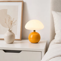 Lampe de chevet Orange avec batterie