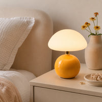 Lampe de chevet Orange avec batterie