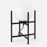 Lampe de chevet Boule de verre et Laiton