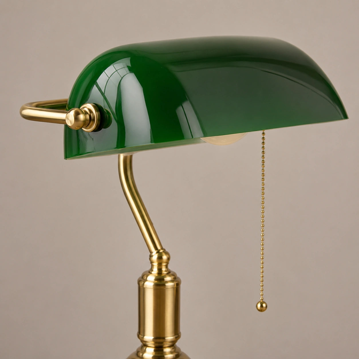 Lampe de Chevet vintage Verte
