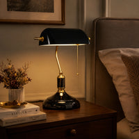 Lampe de Chevet vintage Verte