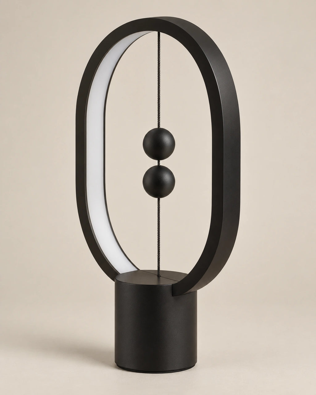 Lampe de chevet originale à équilibre magnétique