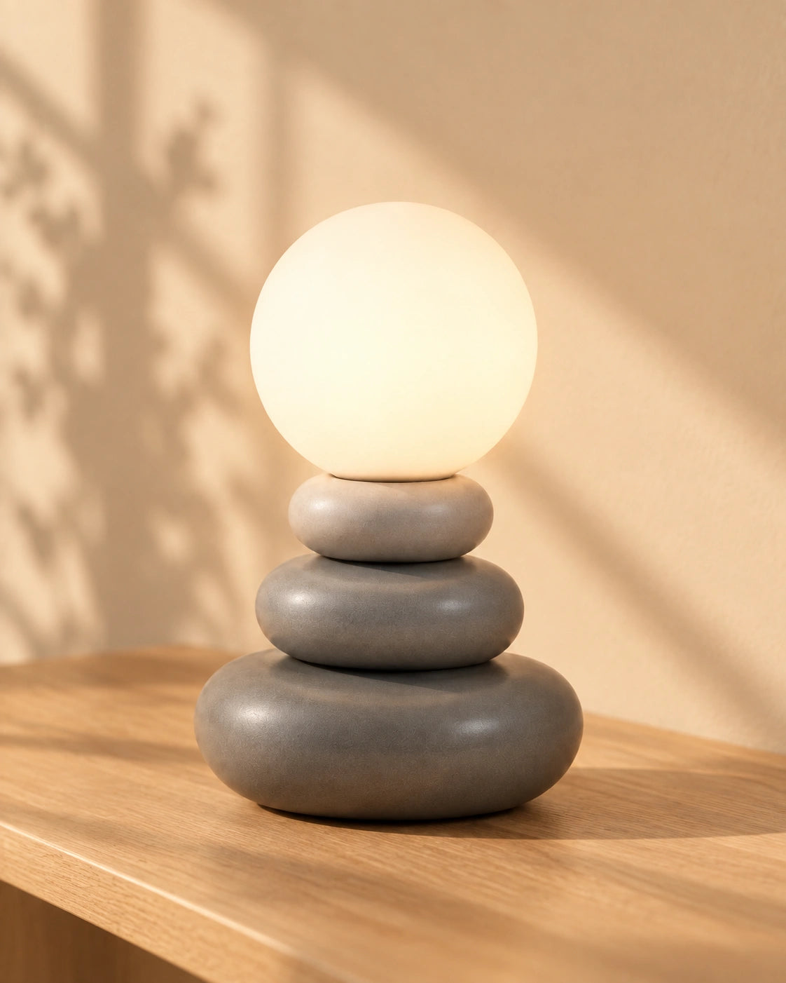 Lampe de chevet Scandinave Grise