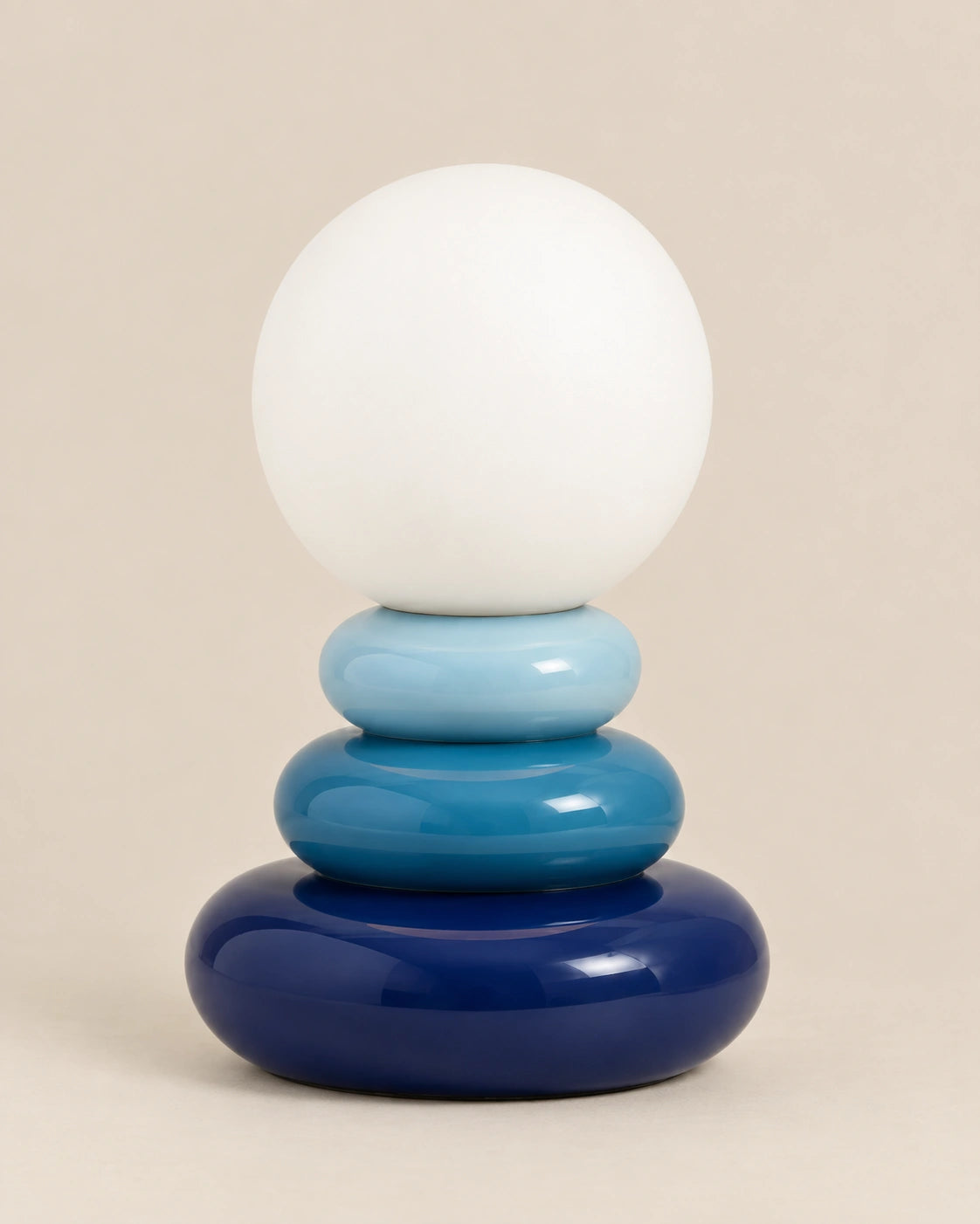Lampe de chevet Scandinave Bleue