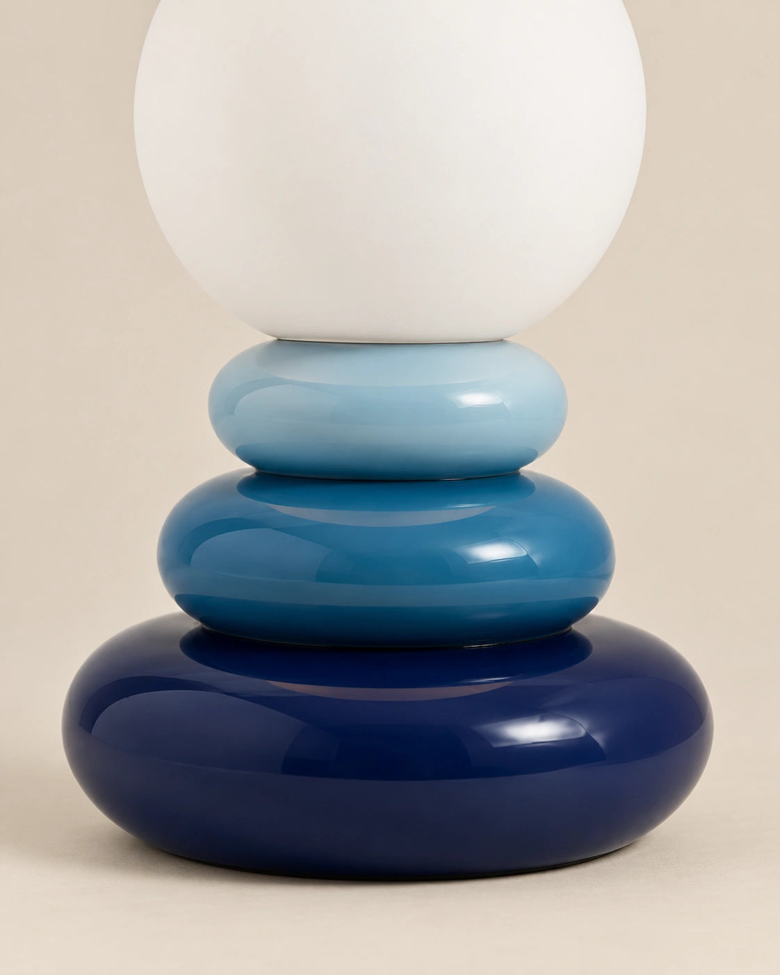 Lampe de chevet Scandinave Bleue