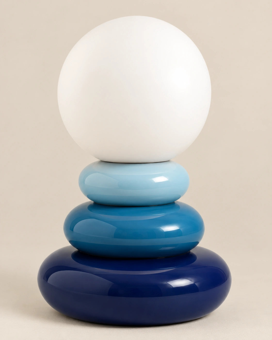 Lampe de chevet Scandinave Bleue