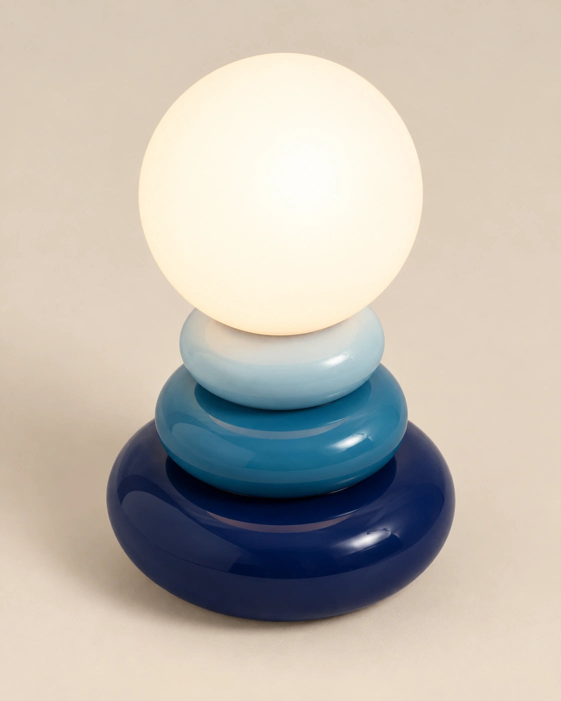 Lampe de chevet Scandinave Bleue