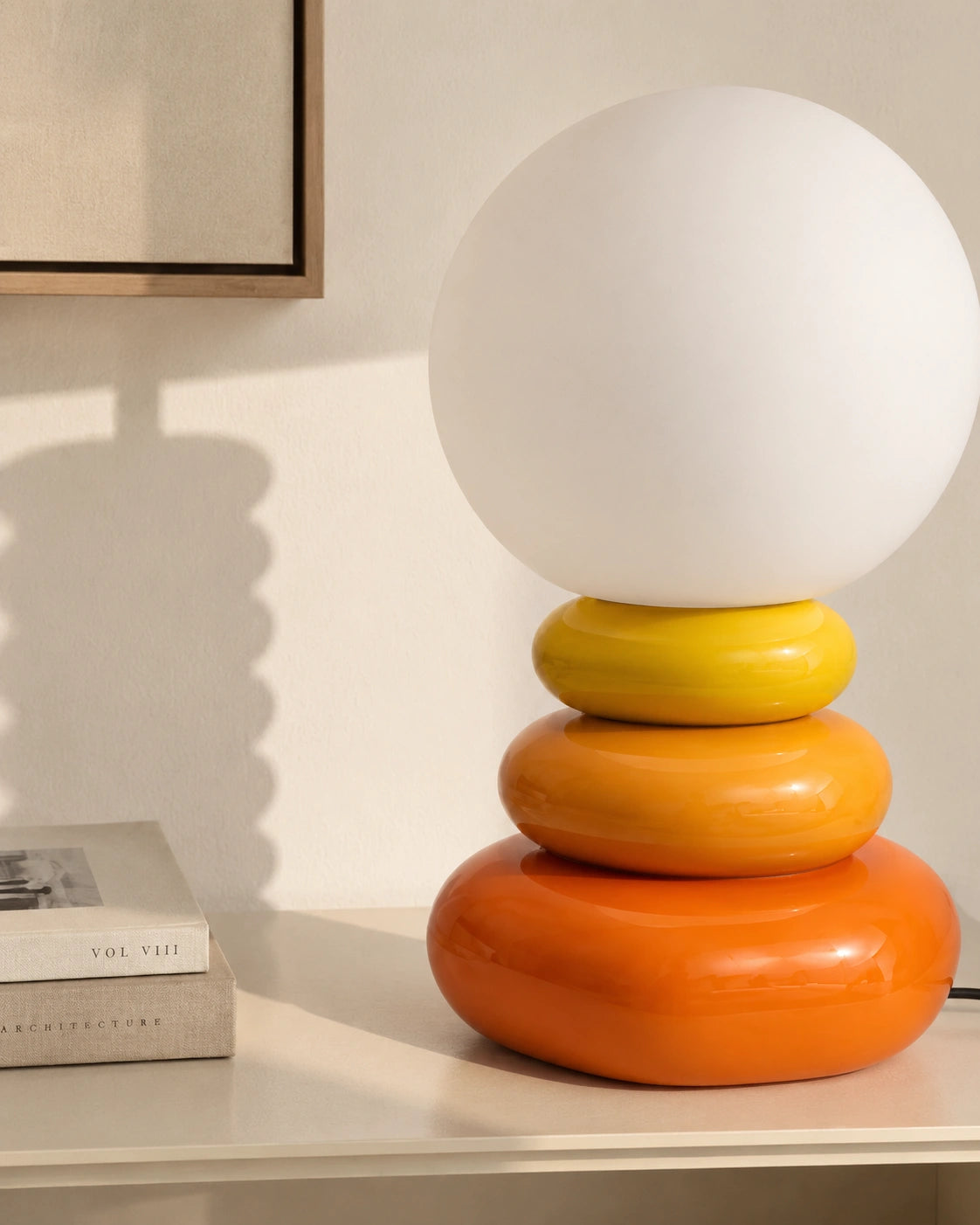 Lampe de chevet Scandinave Orange