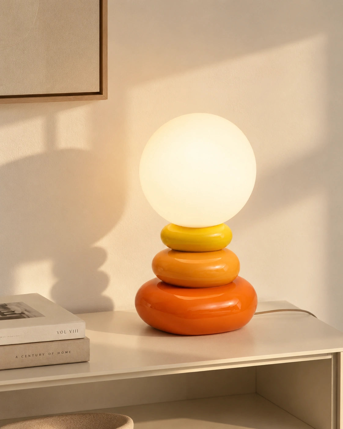 Lampe de chevet Scandinave Orange