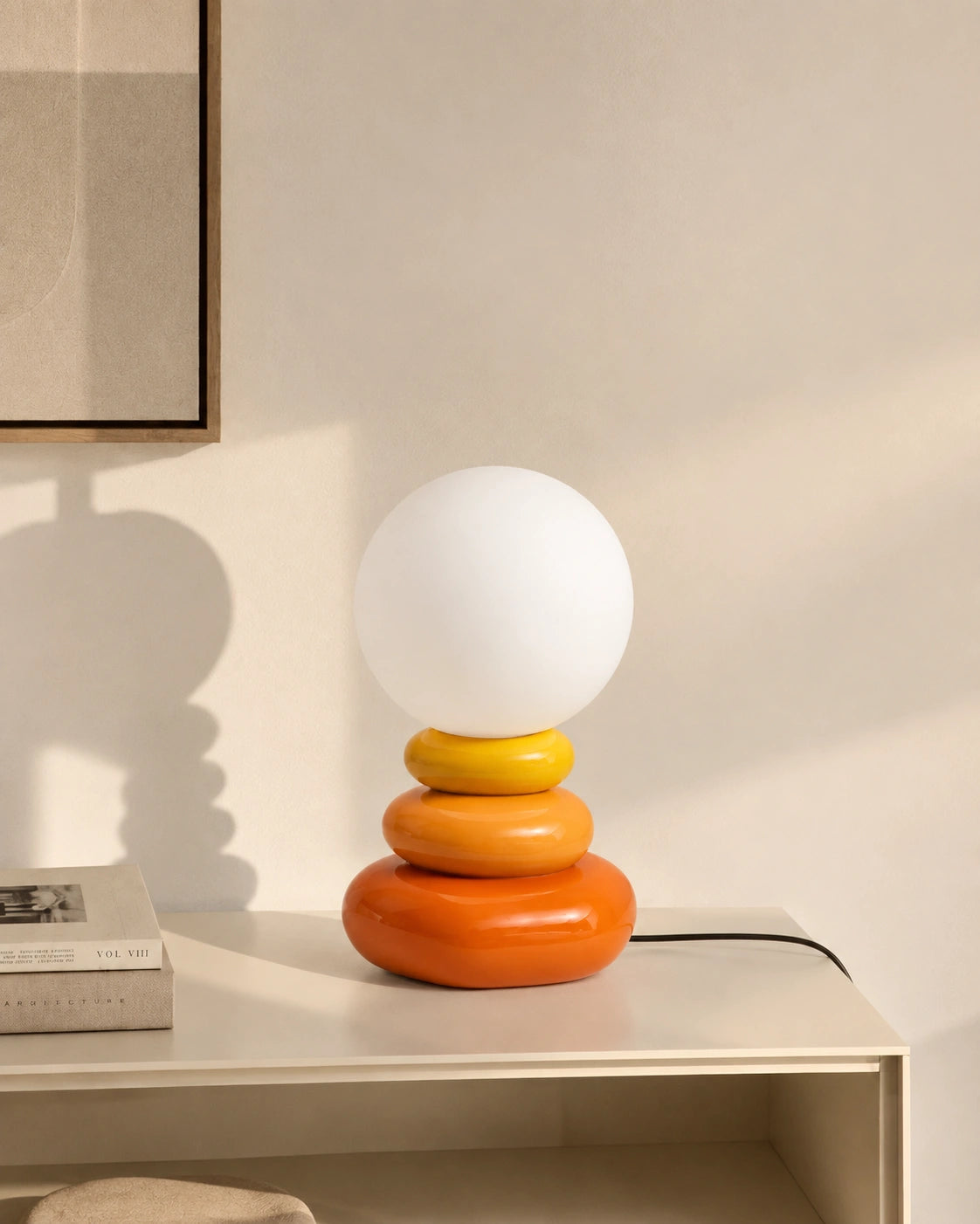 Lampe de chevet Scandinave Orange