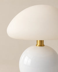 Lampe de chevet Blanche avec batterie