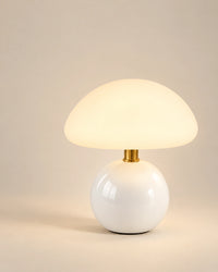 Lampe de chevet Blanche avec batterie