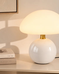 Lampe de chevet Blanche avec batterie