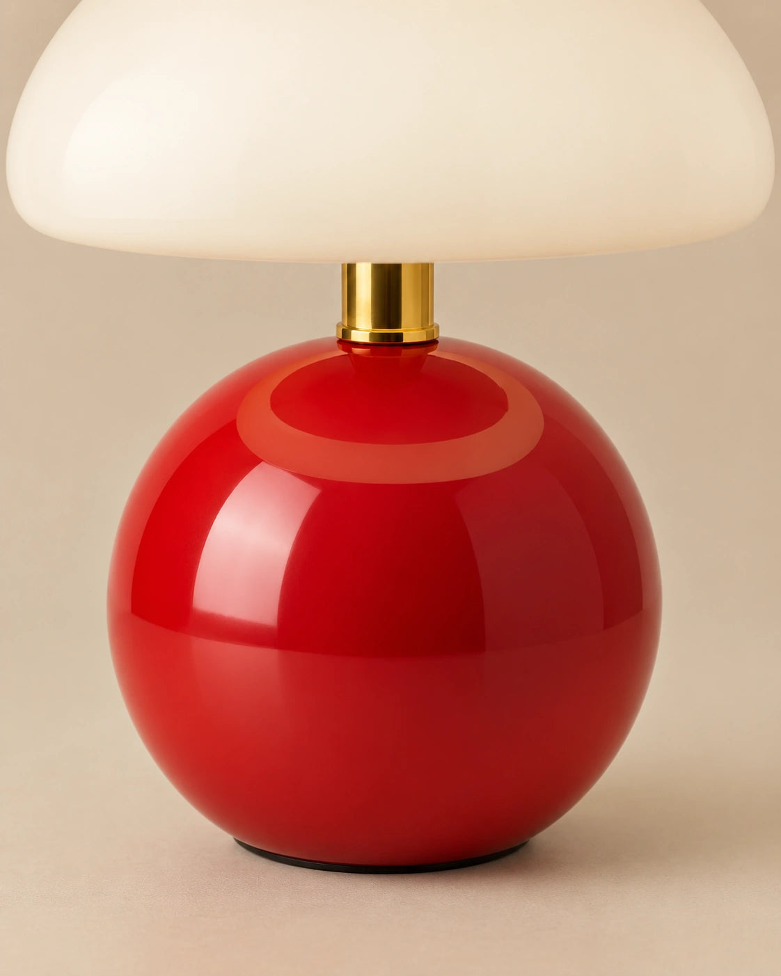 Lampe de chevet Rouge avec Batterie