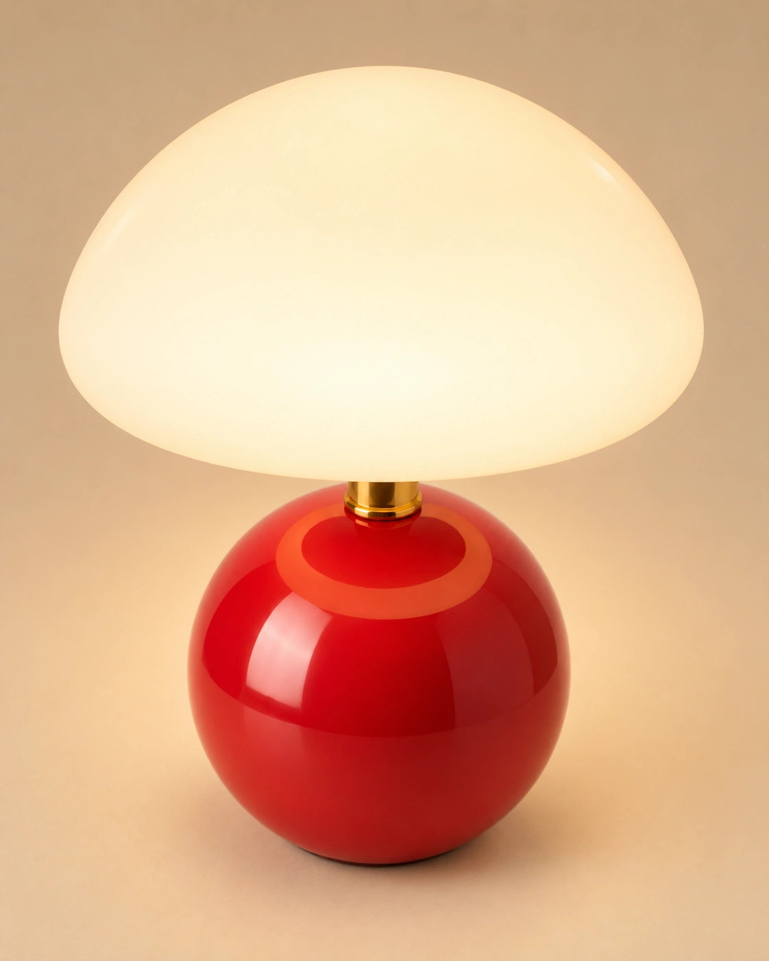 Lampe de chevet Rouge avec Batterie