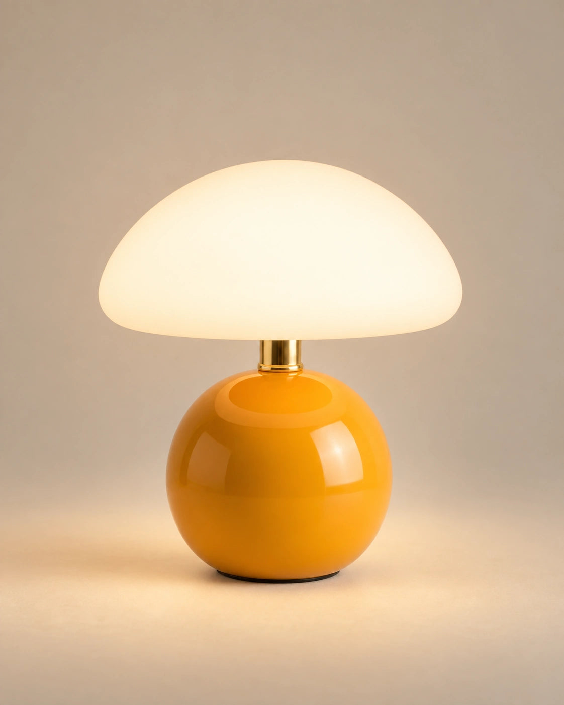 Lampe de chevet Orange avec batterie