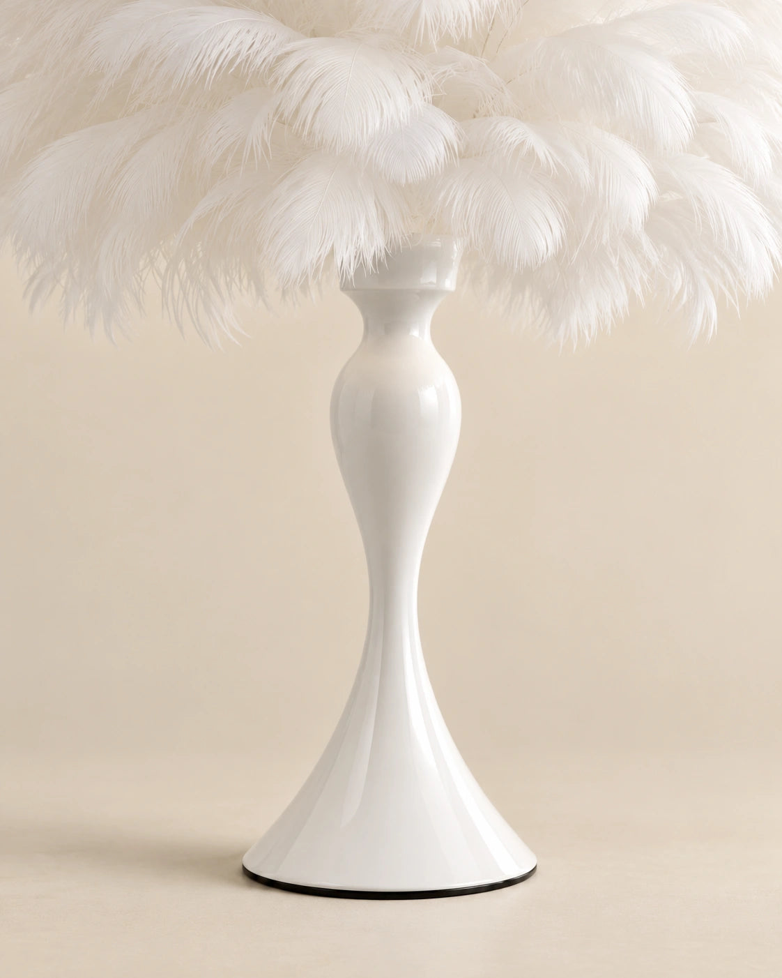 Lampe de Chevet Plume Blanche