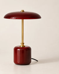 Lampe de chevet champignon rouge amanite