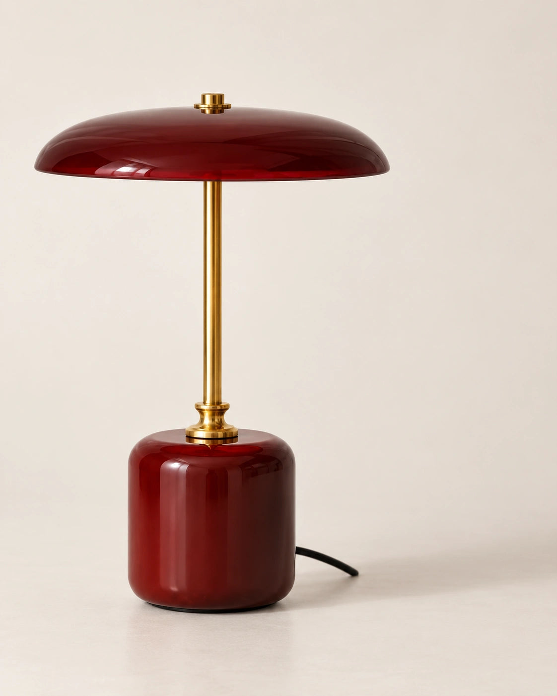 Lampe de chevet champignon rouge amanite
