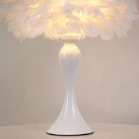 Lampe de Chevet Plume Blanche