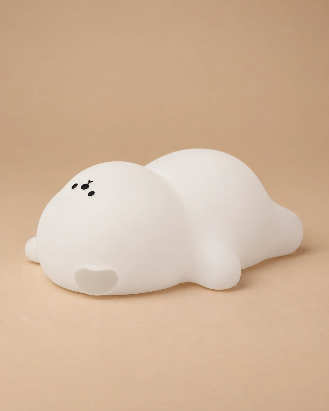 Lampe de chevet ourson blanc en silicone
