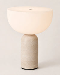 Lampe de chevet Marbre blanc Scandinave