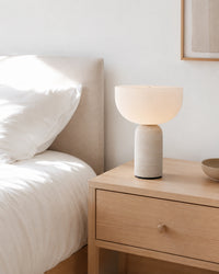 Lampe de chevet Marbre blanc Scandinave