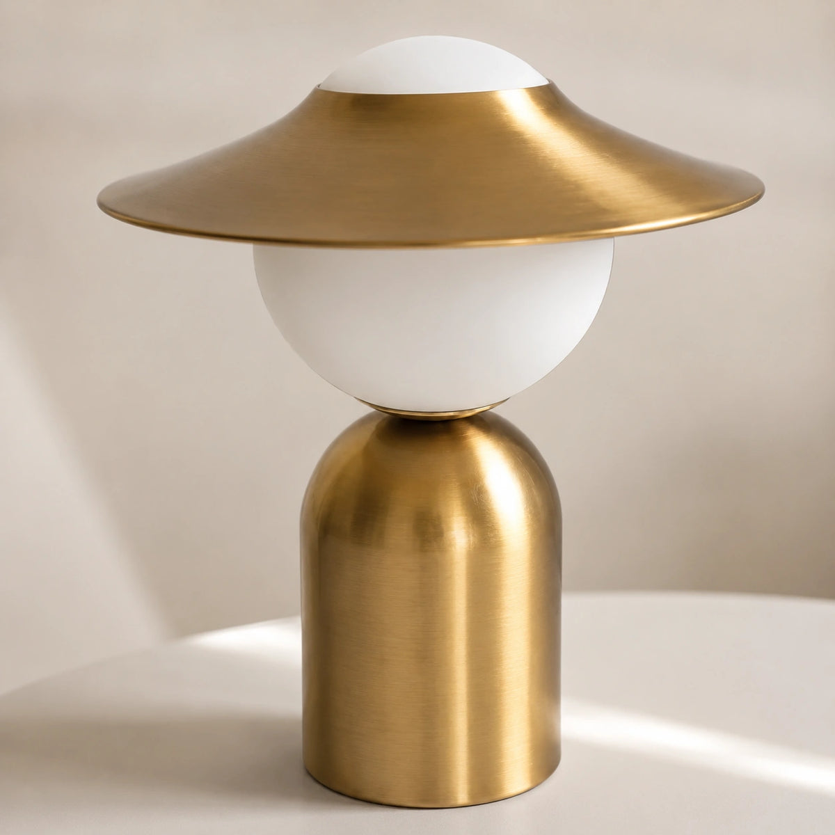 Lampe de chevet Métal Design Nordique Doré