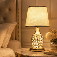 Lampe de chevet Luxe en Cristal