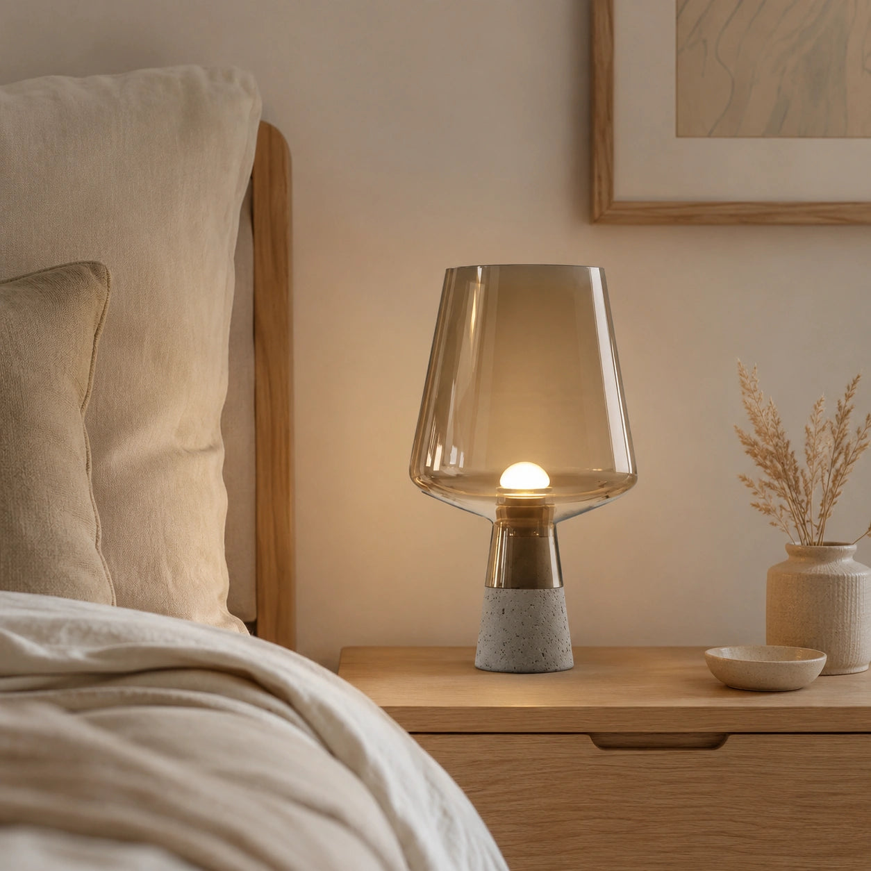 Lampe de chevet Verre Minimaliste Moderne