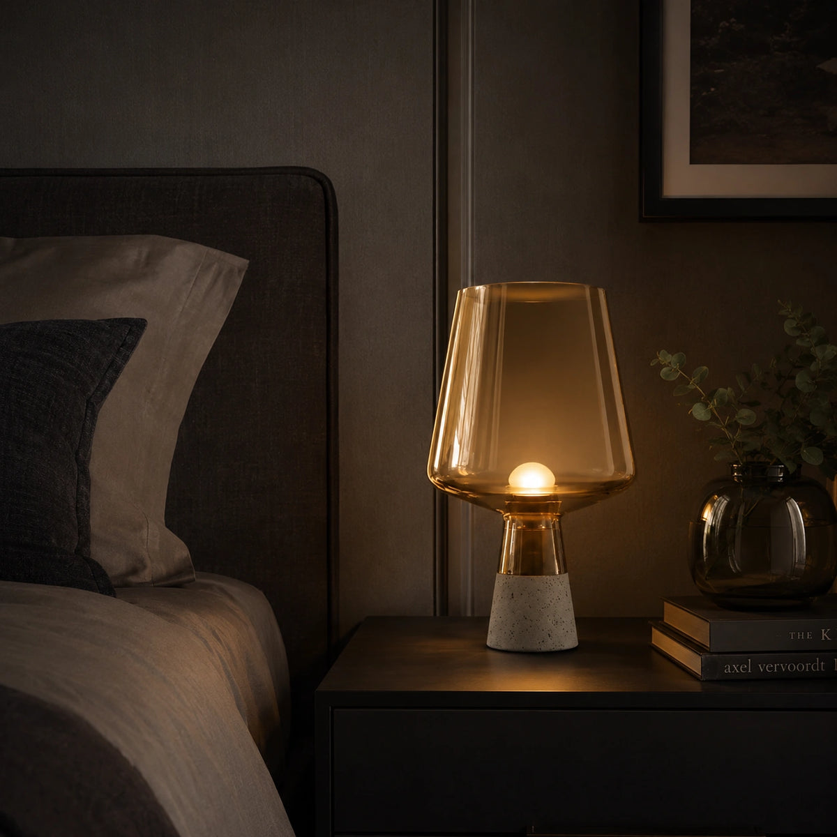 Lampe de chevet Verre Minimaliste Moderne