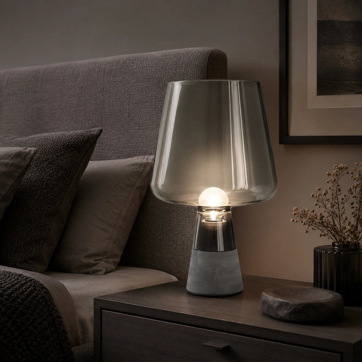 Lampe de chevet Verre Minimaliste Moderne