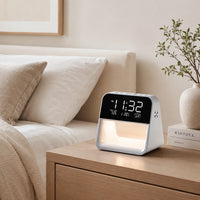 Lampe de chevet réveil connecté