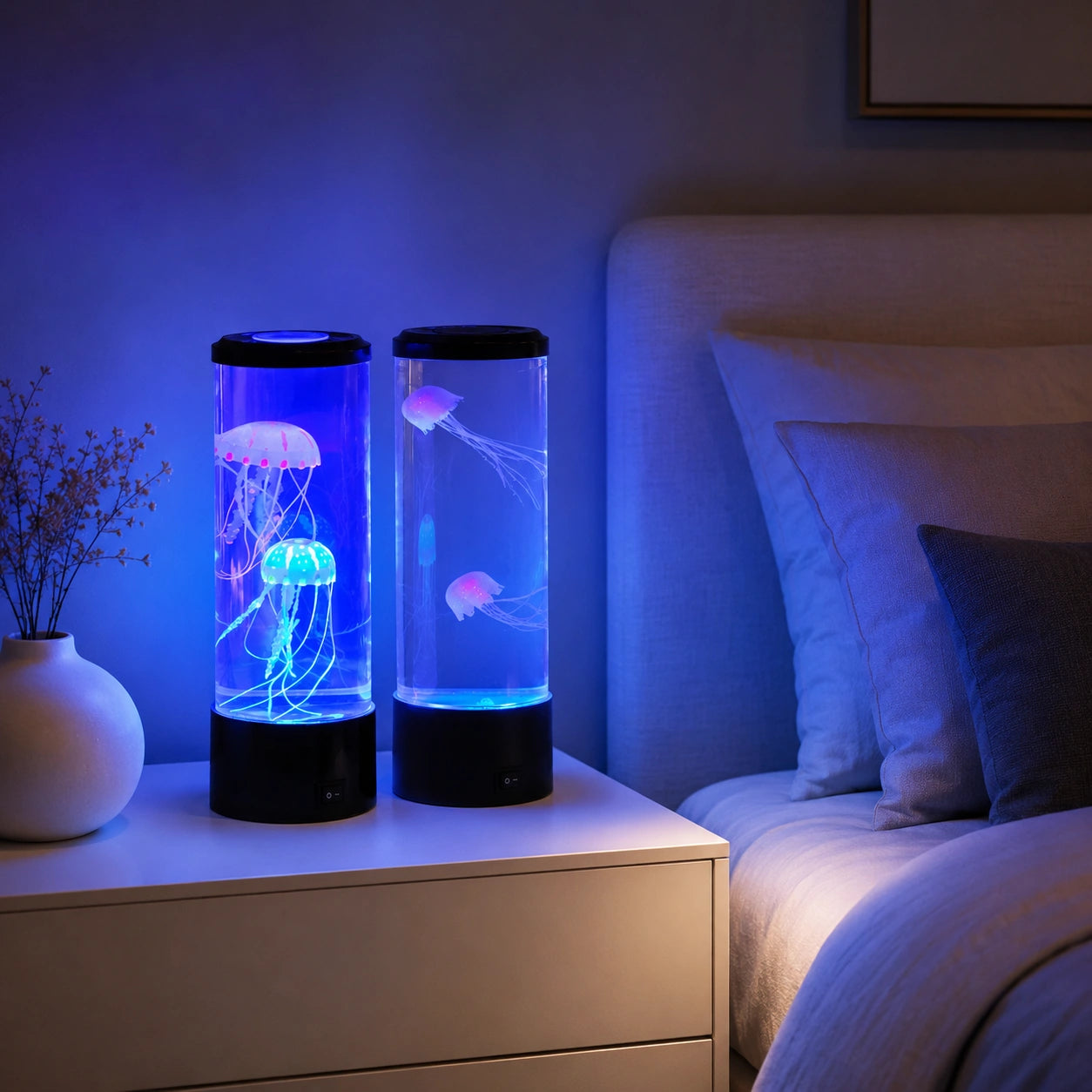 Lampe de chevet enfant méduse