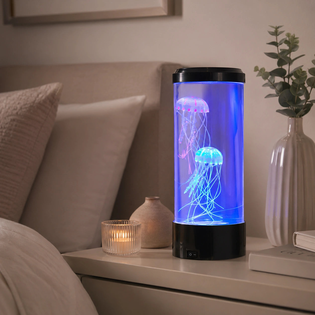 Lampe de chevet enfant méduse
