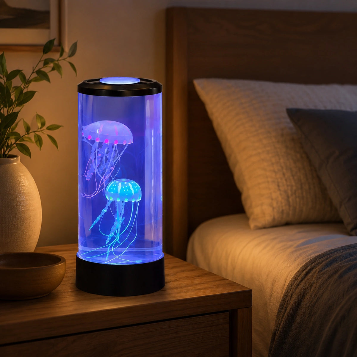 Lampe de chevet enfant méduse